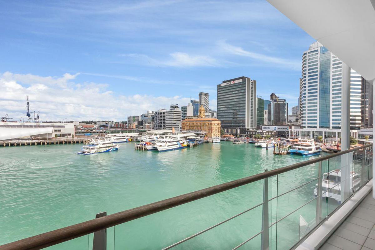 Qv Private Waterfront Apartment - Princes Wharf - 379 Окленд Экстерьер фото